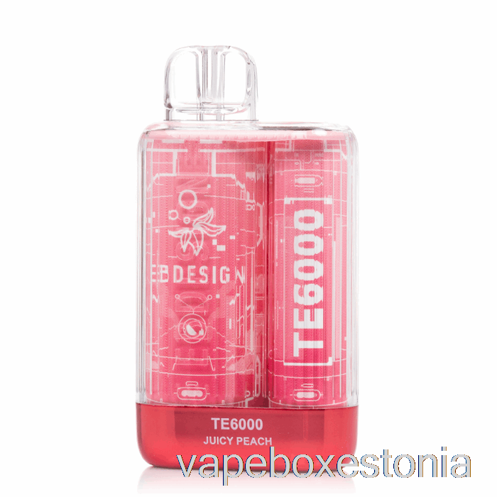 Vape Box Estonia Eb Te6000 ühekordne Mahlane Virsik
